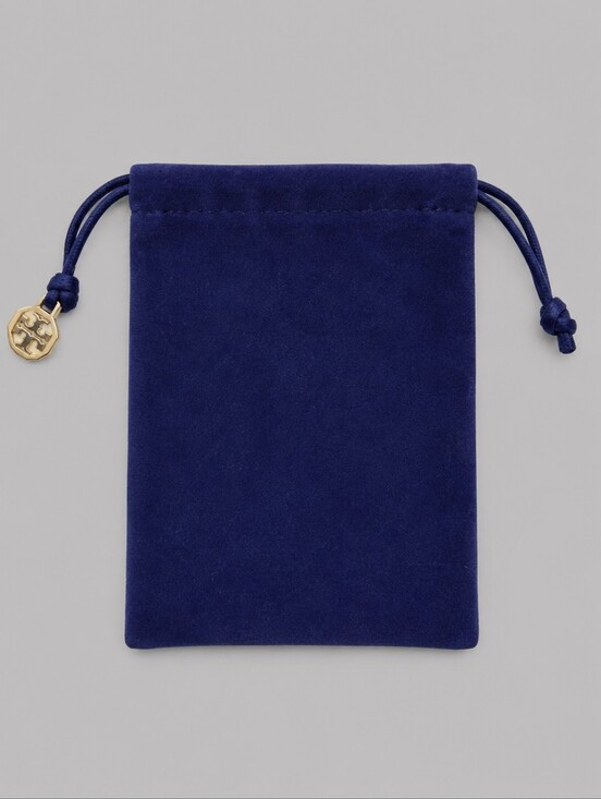 Tory Burch Jewelry - 3/$30 TORY BURCH Blue Jewelry Cinch Bag